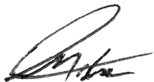 mike's signature